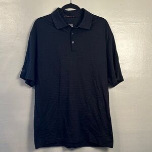 Nike with Tiger Woods collaboration polo. Size Large black